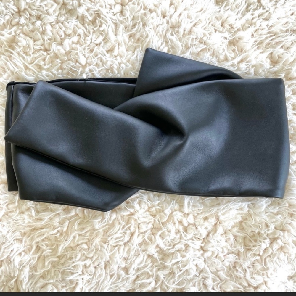 Heidi Merrick vegan leather bandeau